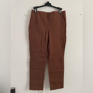 Low Waisted Brown Dress Pant